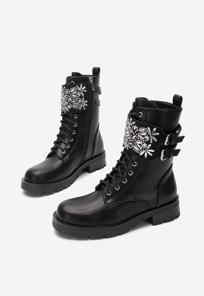 Amira | Srebrne Botki