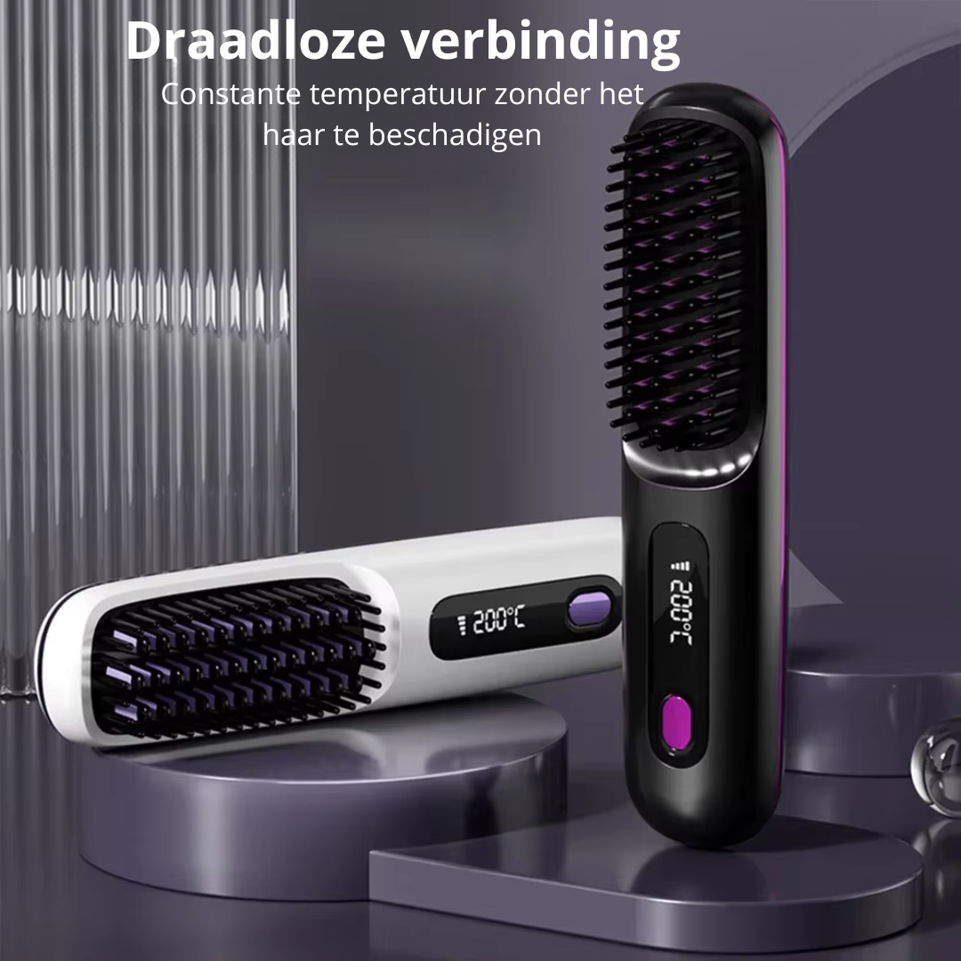 EasyBrush PRO - Draagbare stijltang borstel